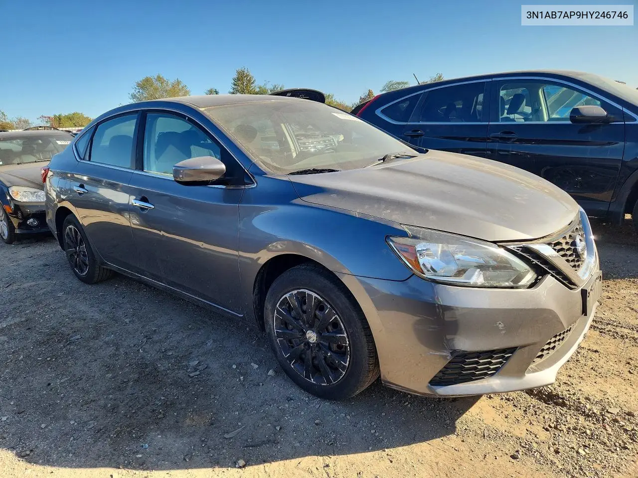 2017 NISSAN SENTRA VIN 3N1AB7AP9HY246746 — фото 4