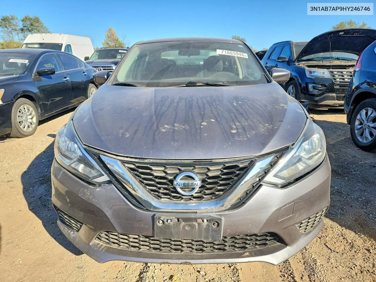 2017 NISSAN SENTRA VIN 3N1AB7AP9HY246746 — фото 5