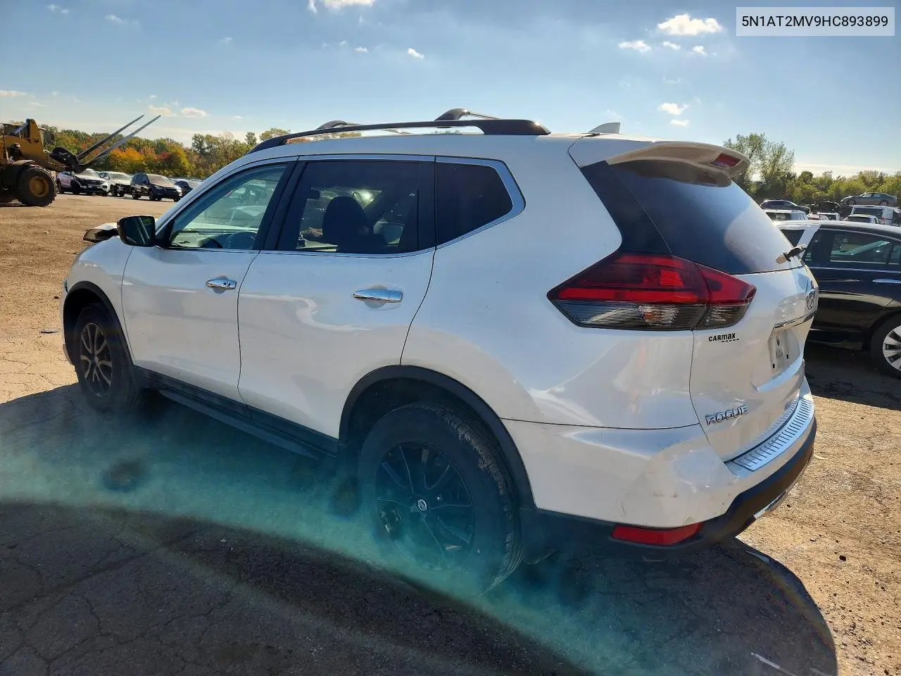 2017 NISSAN ROGUE VIN 5N1AT2MV9HC893899 — фото 2