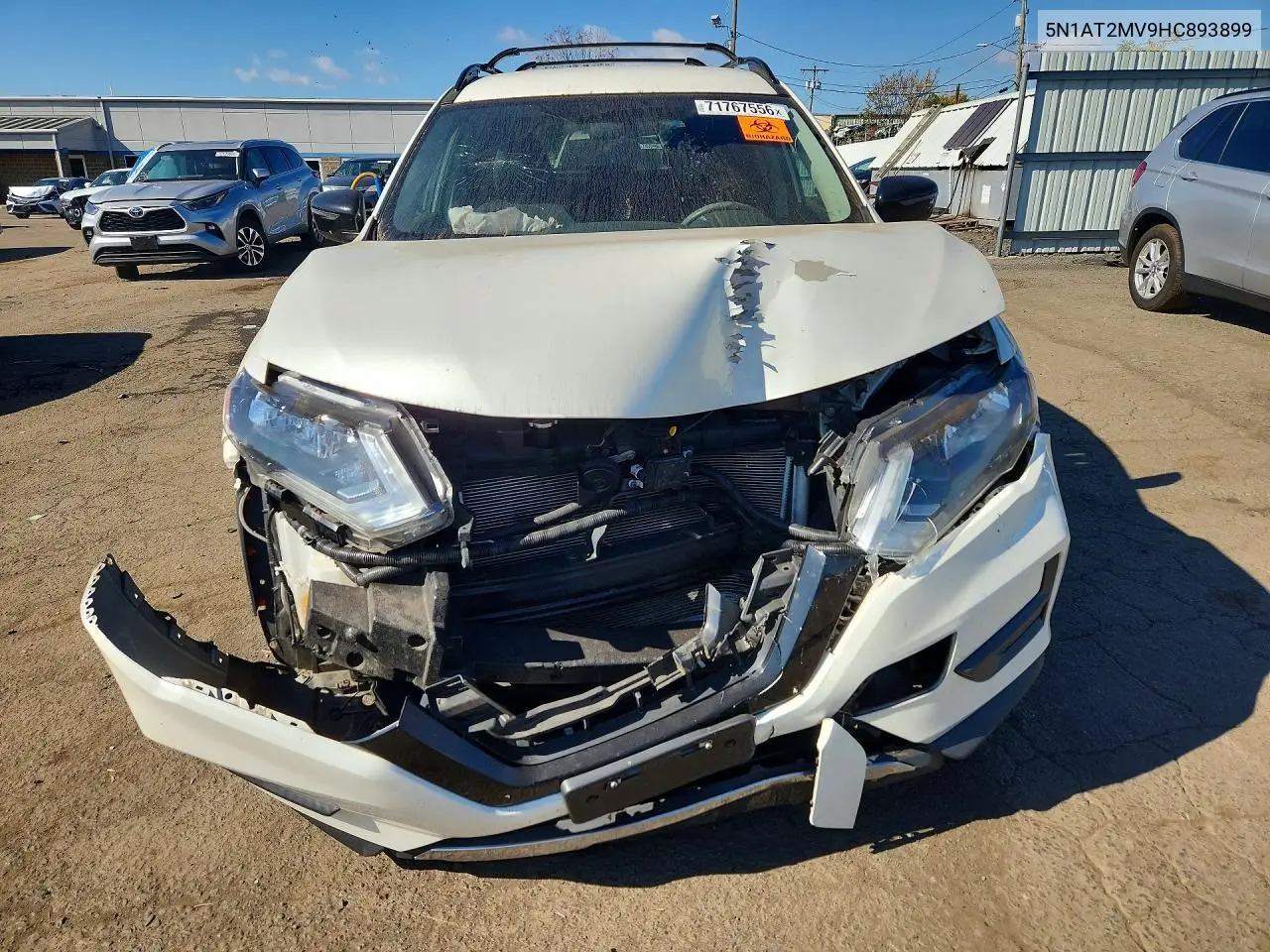 2017 NISSAN ROGUE VIN 5N1AT2MV9HC893899 — фото 5