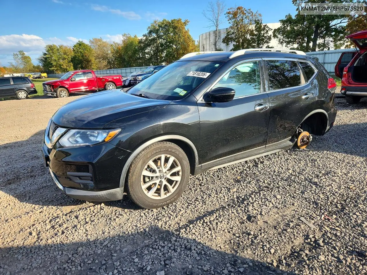 NISSAN ROGUE 2017, VIN KNMAT2MV5HP575520