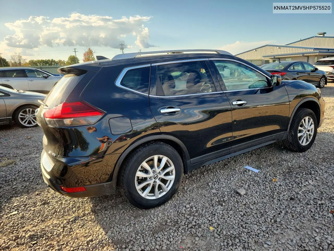 2017 NISSAN ROGUE VIN KNMAT2MV5HP575520 — фото 3