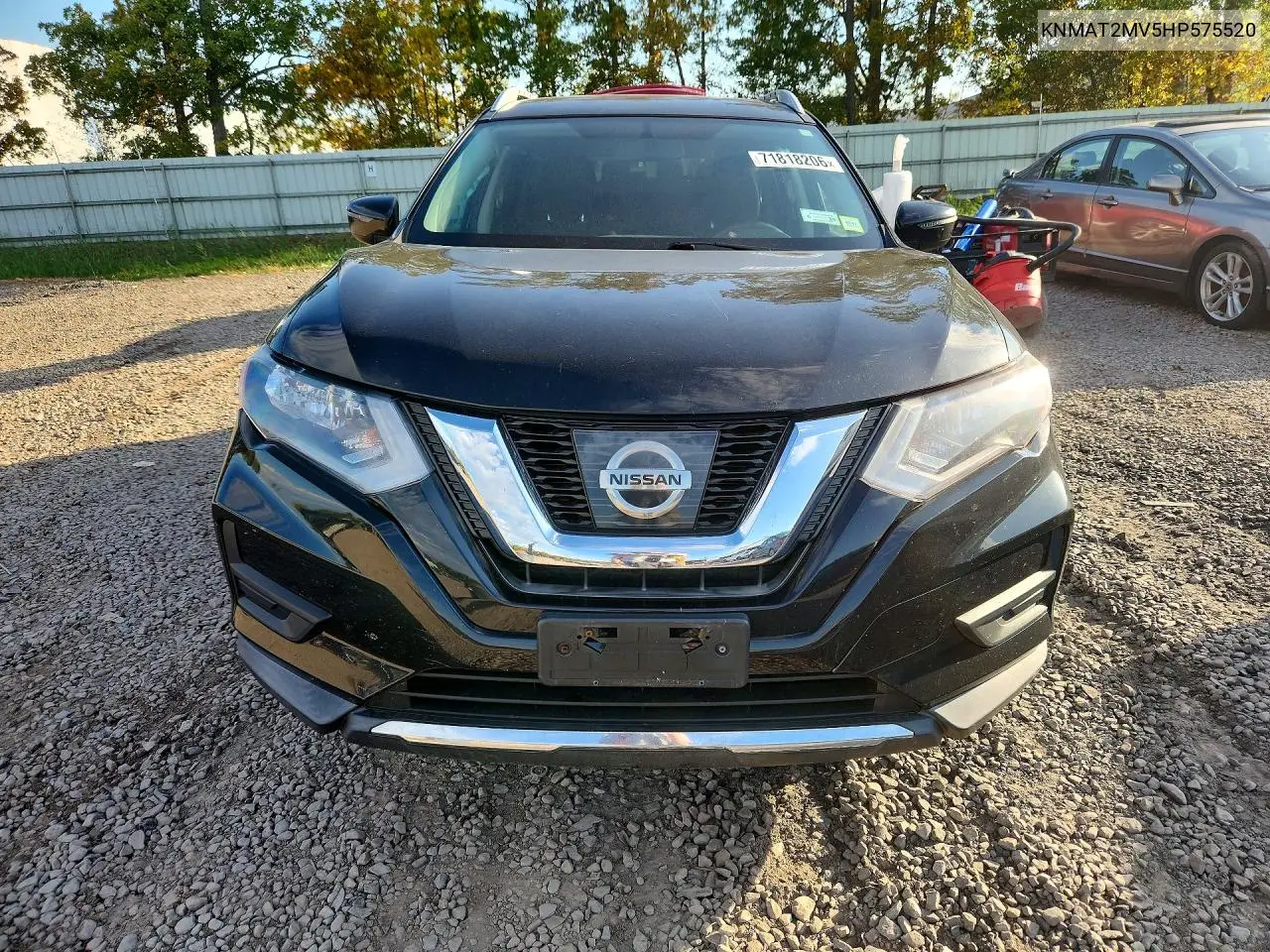2017 NISSAN ROGUE VIN KNMAT2MV5HP575520 — фото 5