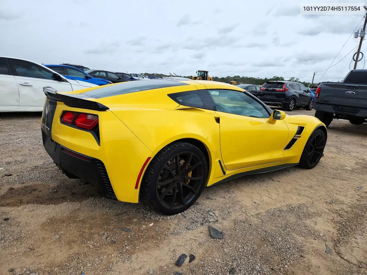 2017 CHEVROLET CORVETTE VIN 1G1YY2D74H5117554 — фото 3