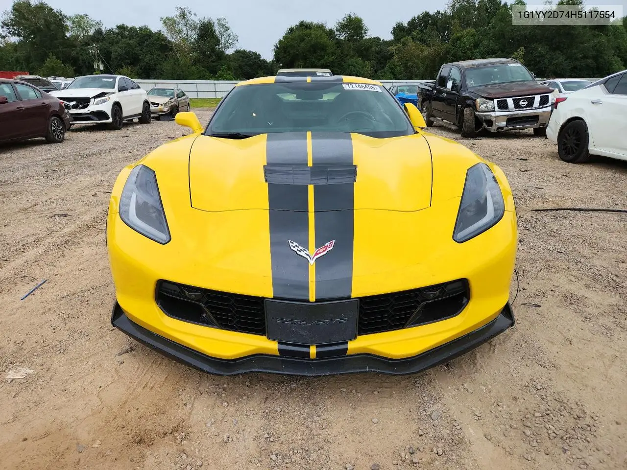 2017 CHEVROLET CORVETTE VIN 1G1YY2D74H5117554 — фото 5