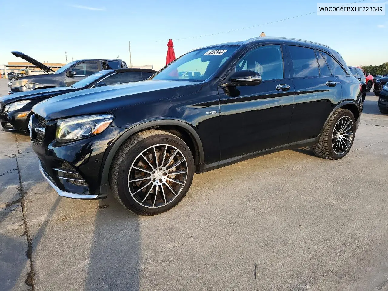 MERCEDES GLC 2017, VIN WDC0G6EBXHF223349