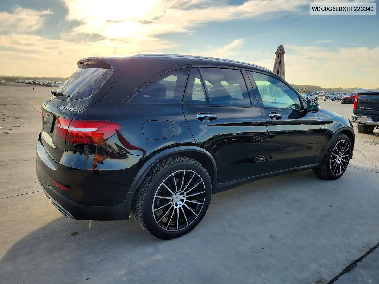 2017 MERCEDES GLC VIN WDC0G6EBXHF223349 — фото 3