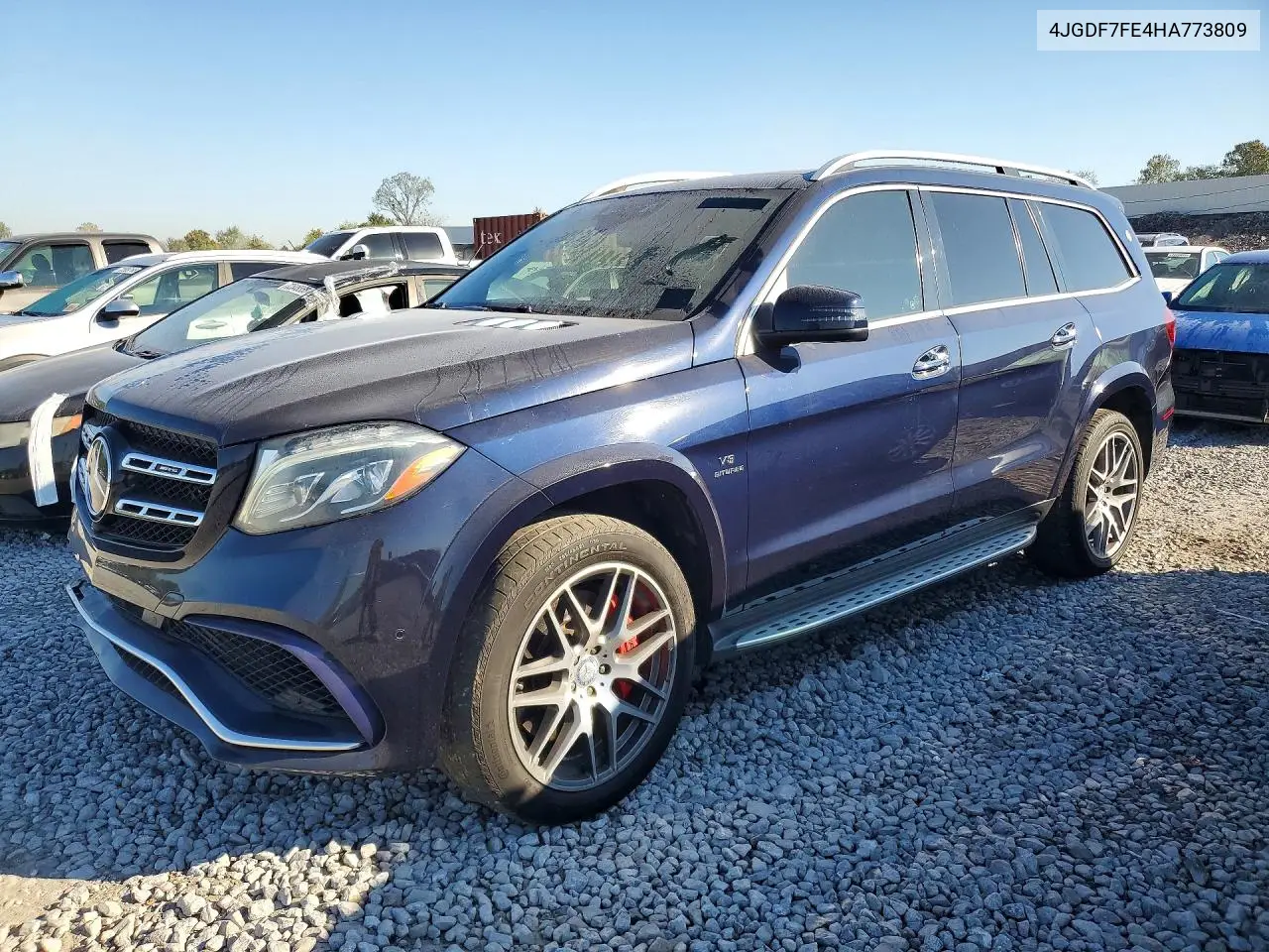MERCEDES GLS-KLASSE 2017, VIN 4JGDF7FE4HA773809