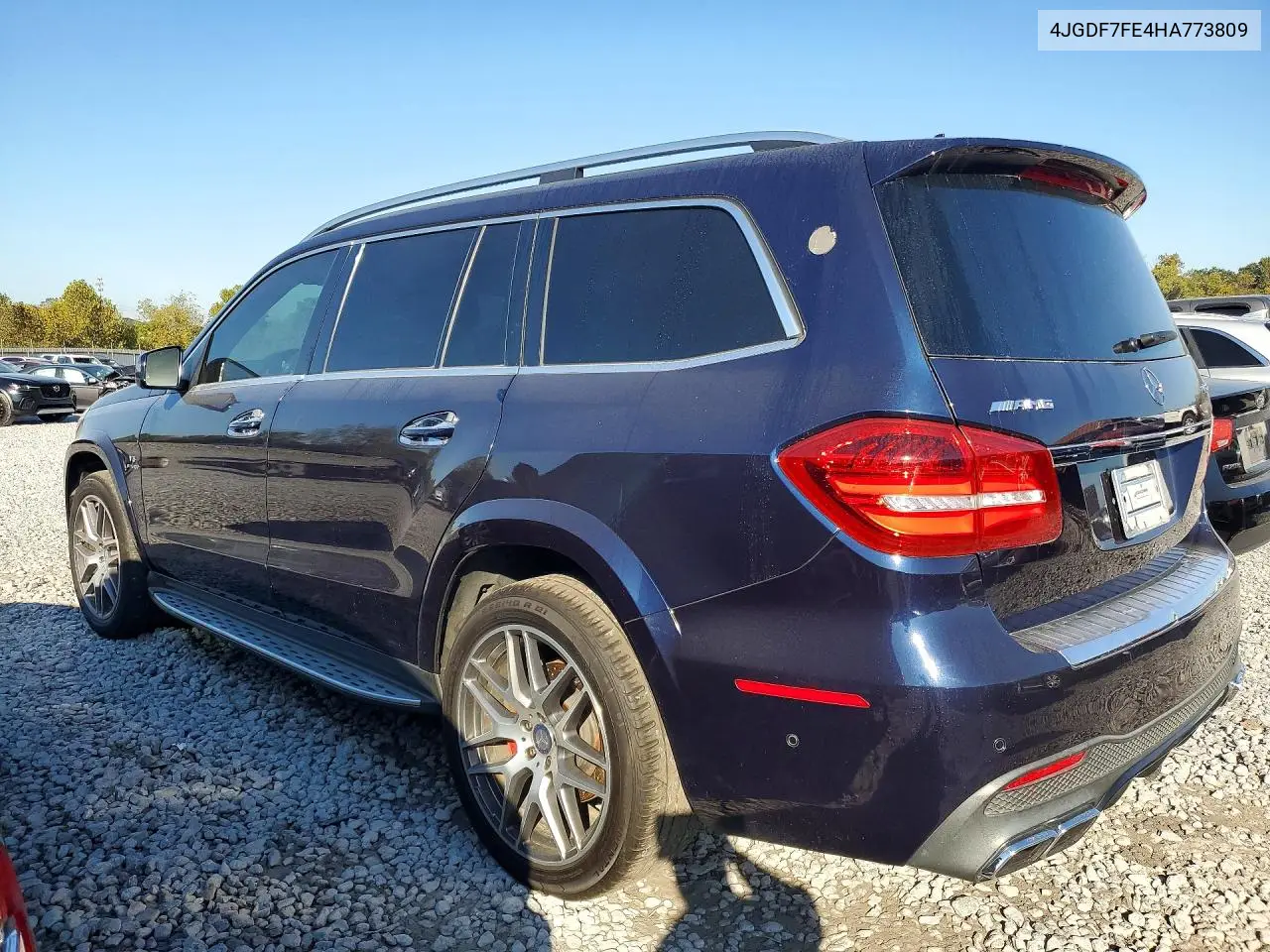 2017 MERCEDES GLS-KLASSE VIN 4JGDF7FE4HA773809 — фото 2