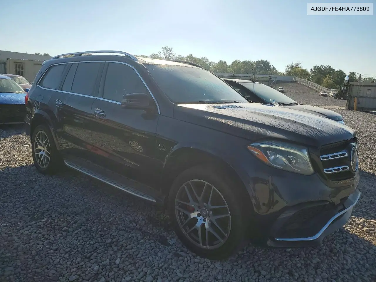 2017 MERCEDES GLS-KLASSE VIN 4JGDF7FE4HA773809 — фото 4