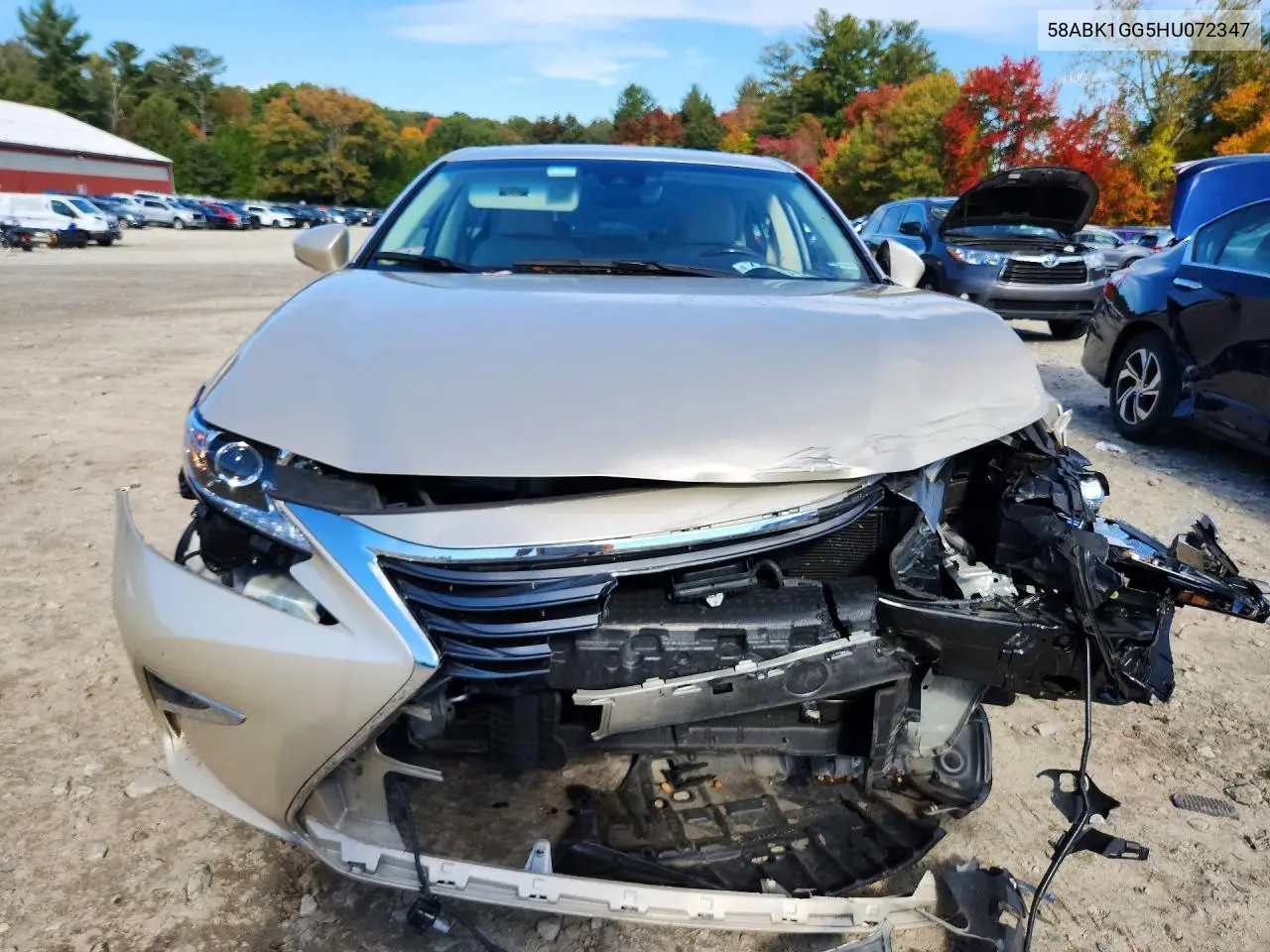 2017 LEXUS ES VIN 58ABK1GG5HU072347 — фото 5