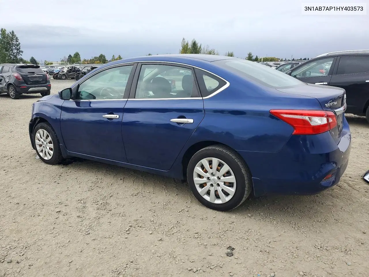 2017 NISSAN SENTRA VIN 3N1AB7AP1HY403573 — фото 2