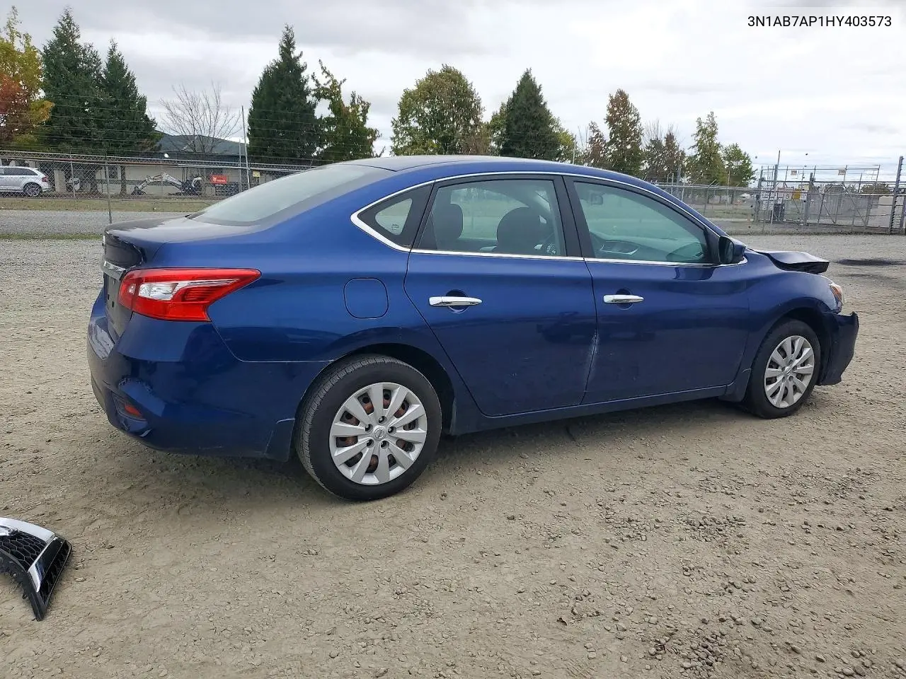 2017 NISSAN SENTRA VIN 3N1AB7AP1HY403573 — фото 3