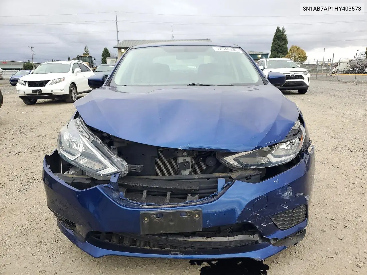 2017 NISSAN SENTRA VIN 3N1AB7AP1HY403573 — фото 5