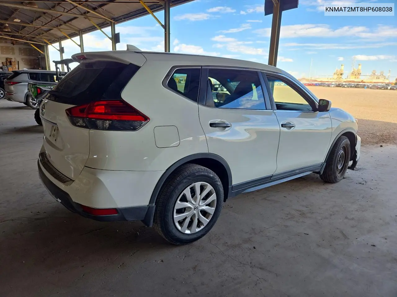 2017 NISSAN ROGUE VIN KNMAT2MT8HP608038 — фото 3