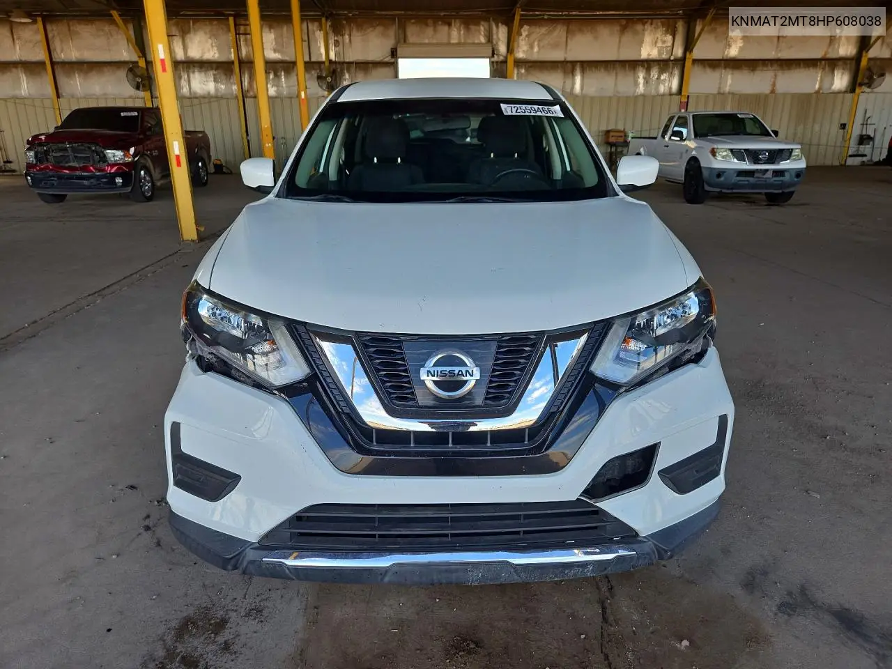 2017 NISSAN ROGUE VIN KNMAT2MT8HP608038 — фото 5