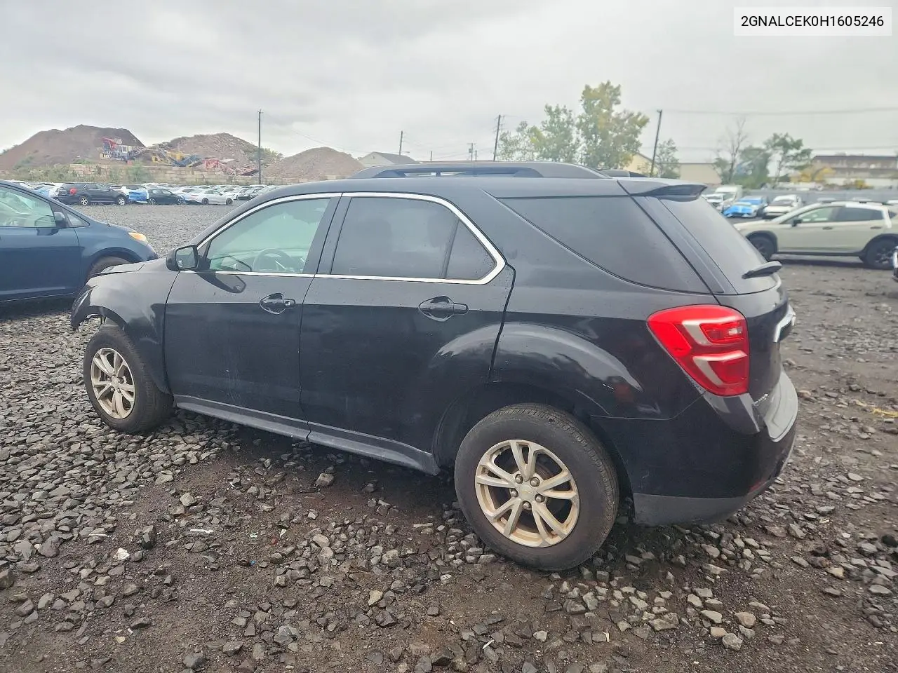 2017 CHEVROLET EQUINOX VIN 2GNALCEK0H1605246 — фото 2