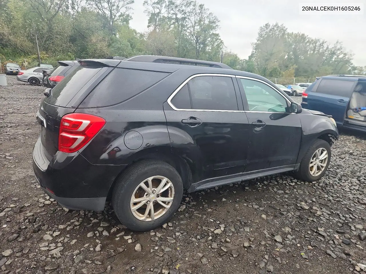 2017 CHEVROLET EQUINOX VIN 2GNALCEK0H1605246 — фото 3