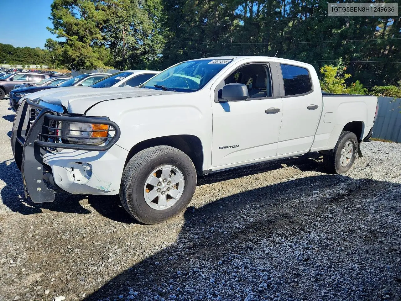 GMC CANYON 2017, VIN 1GTG5BEN8H1249636