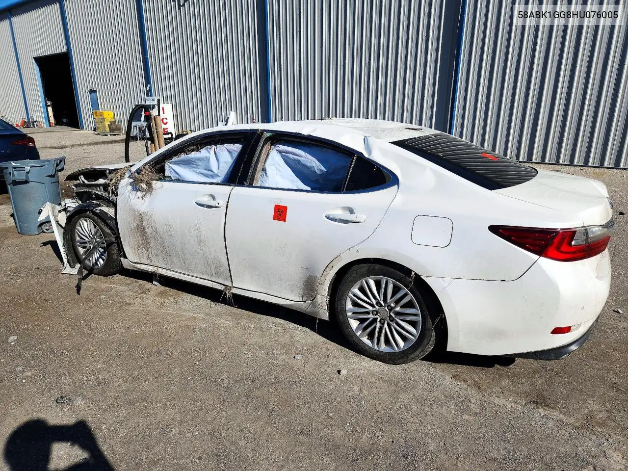 2017 LEXUS ES VIN 58ABK1GG8HU076005 — фото 2