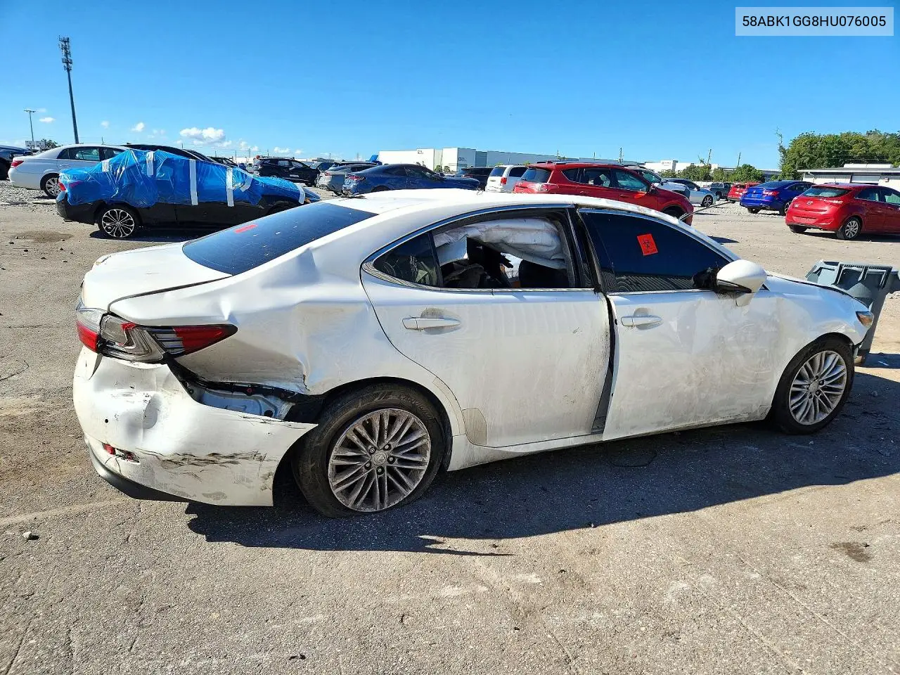 2017 LEXUS ES VIN 58ABK1GG8HU076005 — фото 3