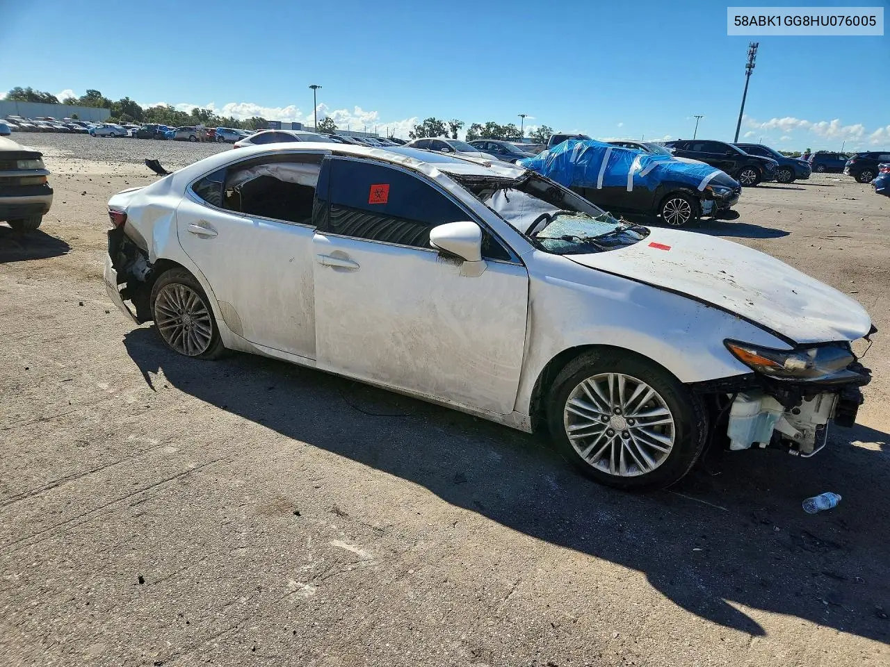 2017 LEXUS ES VIN 58ABK1GG8HU076005 — фото 4