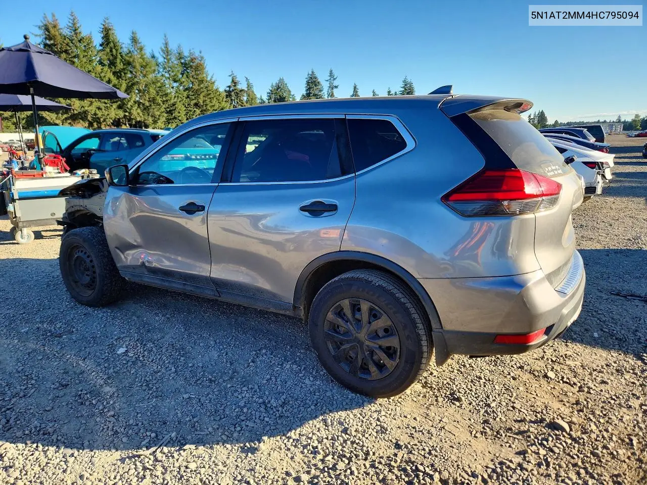 2017 NISSAN ROGUE VIN 5N1AT2MM4HC795094 — фото 2