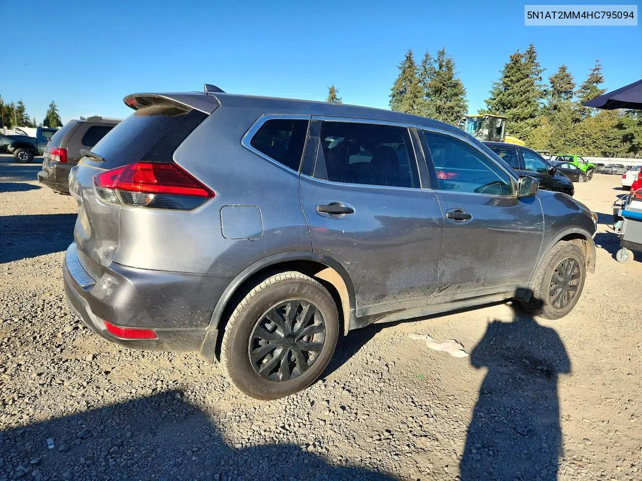 2017 NISSAN ROGUE VIN 5N1AT2MM4HC795094 — фото 3