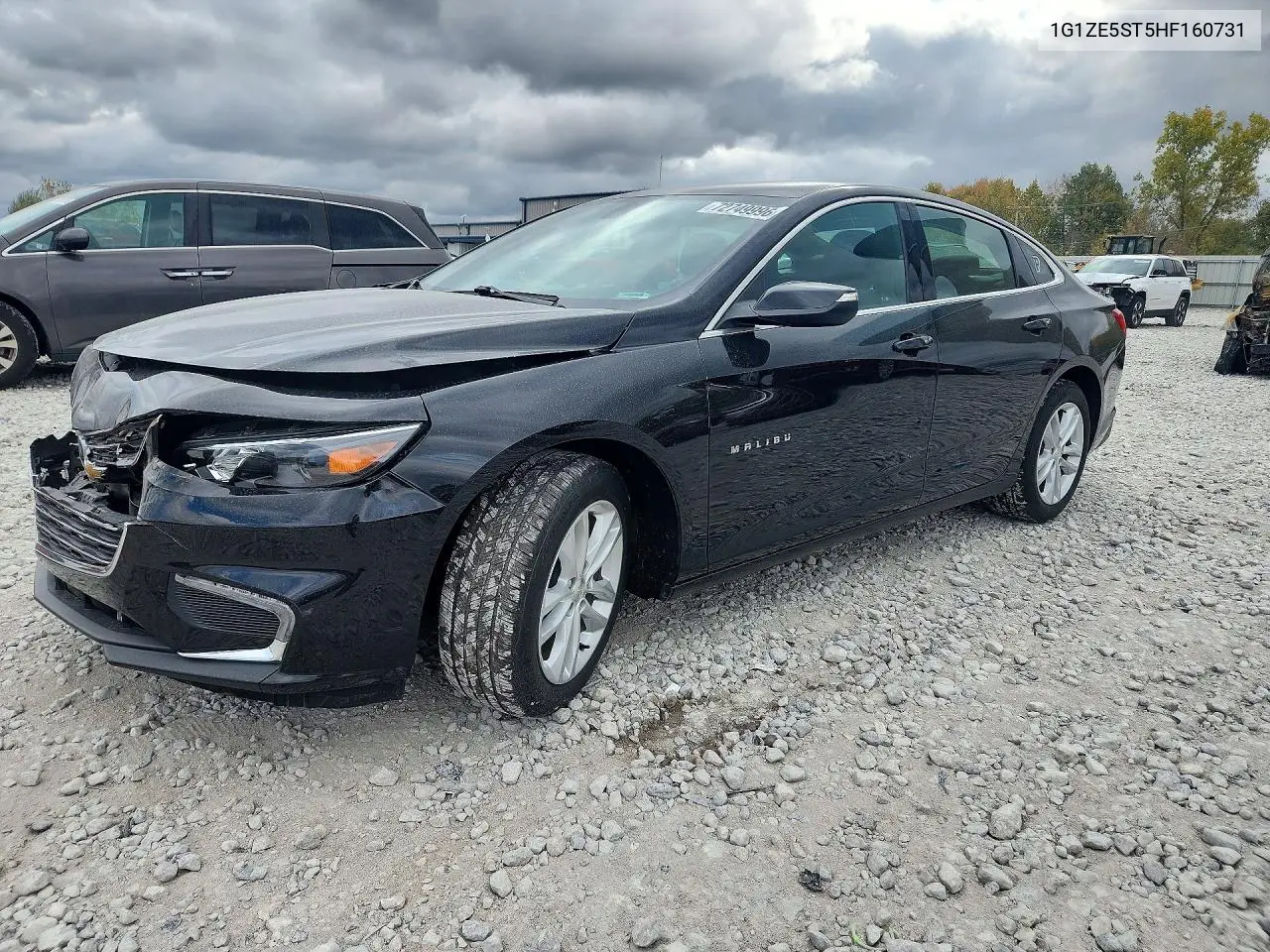 CHEVROLET MALIBU 2017, VIN 1G1ZE5ST5HF160731