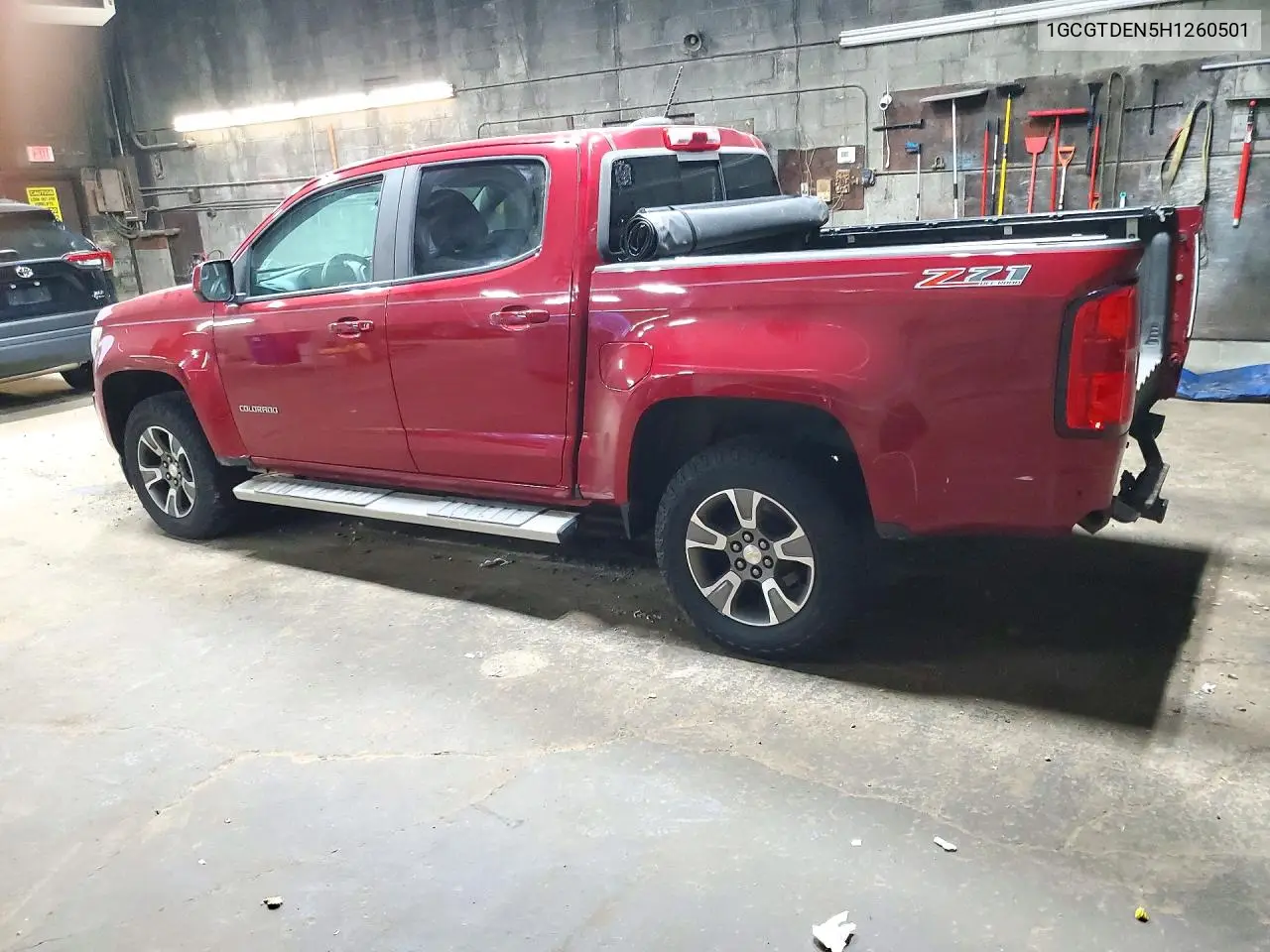 2017 CHEVROLET COLORADO VIN 1GCGTDEN5H1260501 — фото 2