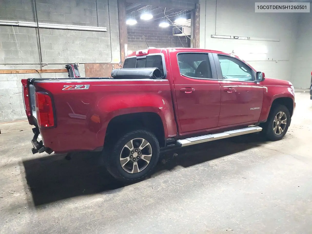 2017 CHEVROLET COLORADO VIN 1GCGTDEN5H1260501 — фото 3
