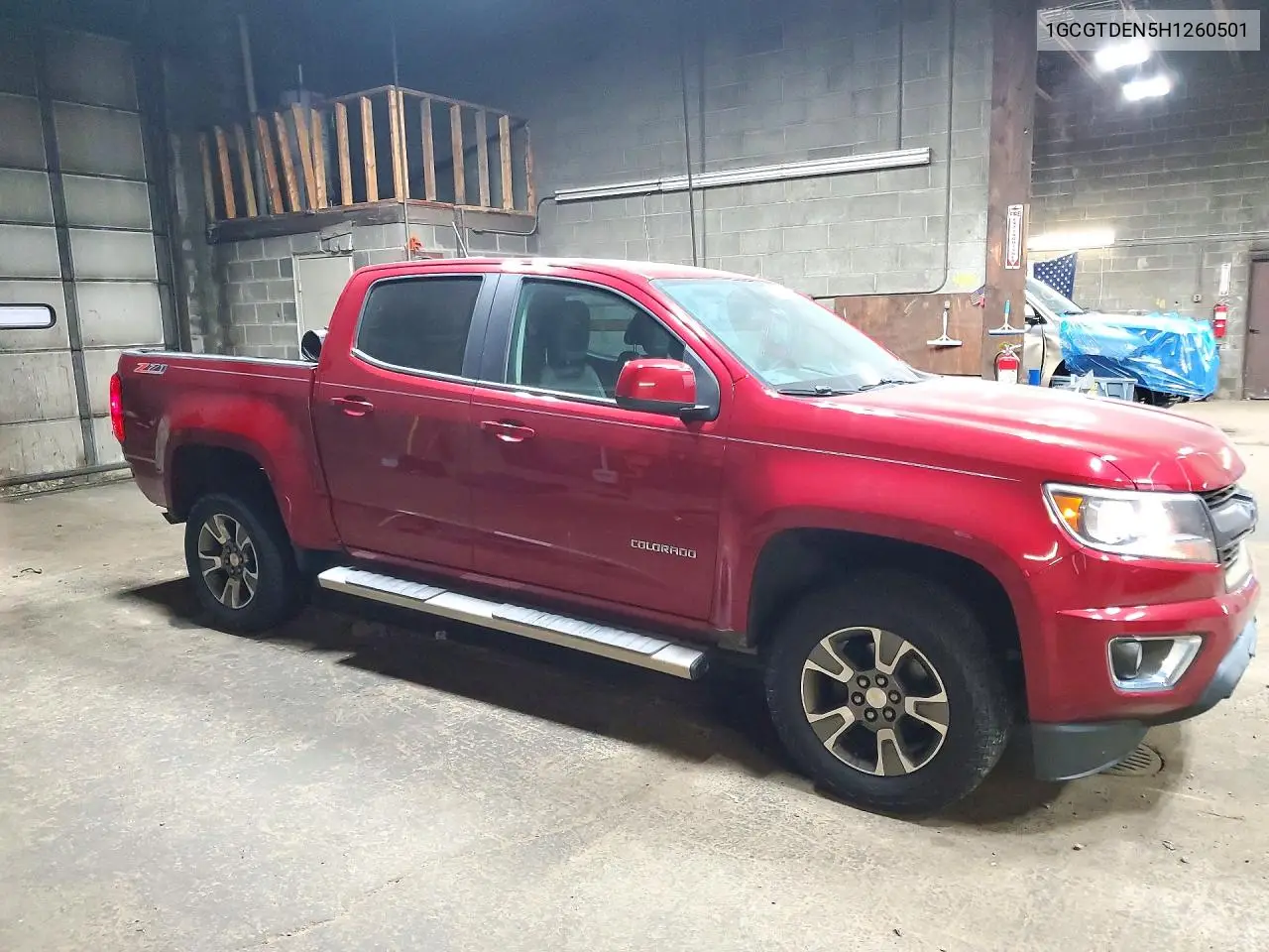 2017 CHEVROLET COLORADO VIN 1GCGTDEN5H1260501 — фото 4