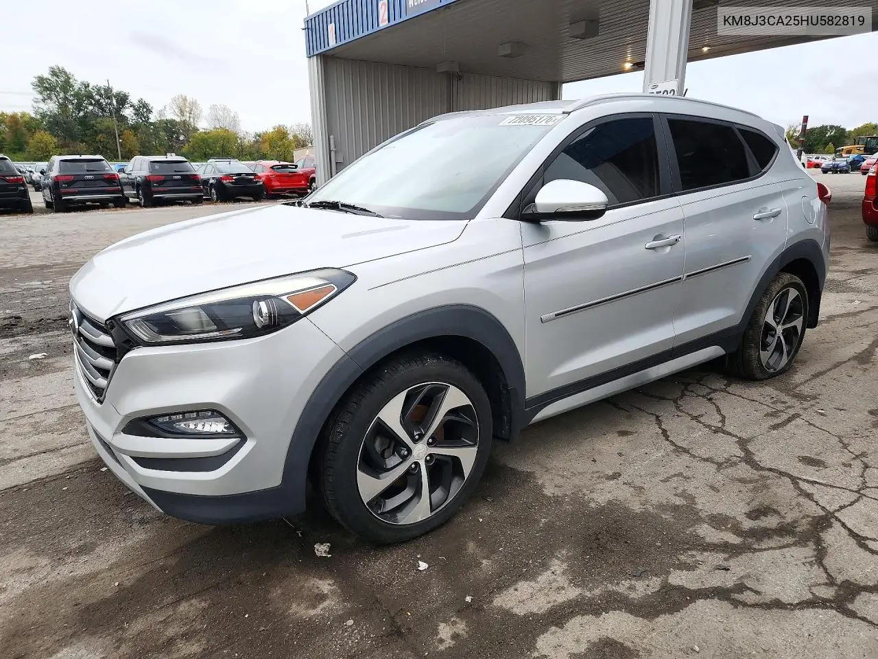 HYUNDAI TUCSON 2017, VIN KM8J3CA25HU582819