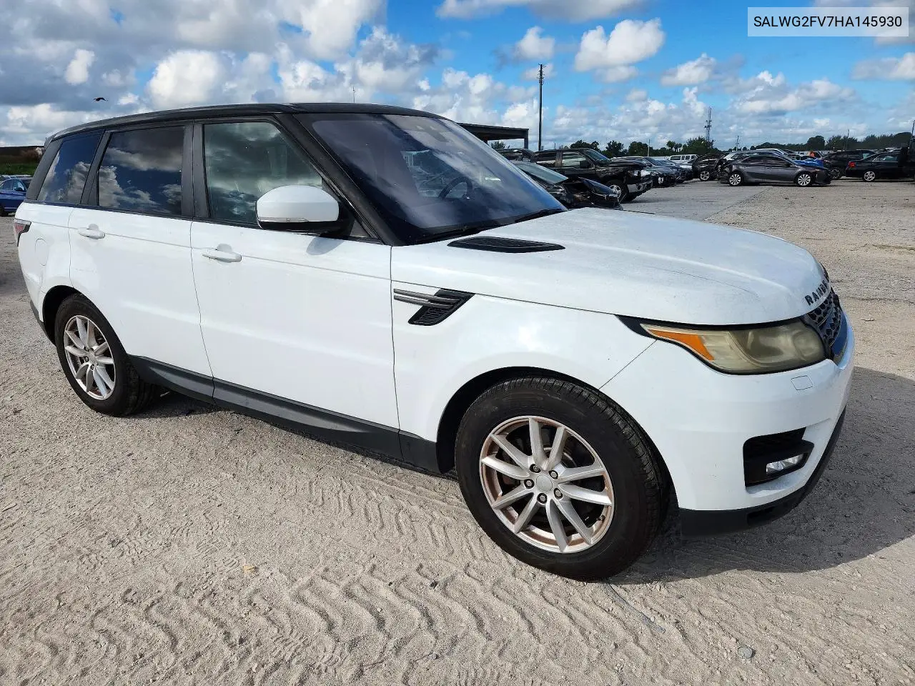 2017 LAND ROVER RANGE ROVER SPORT VIN SALWG2FV7HA145930 — фото 4
