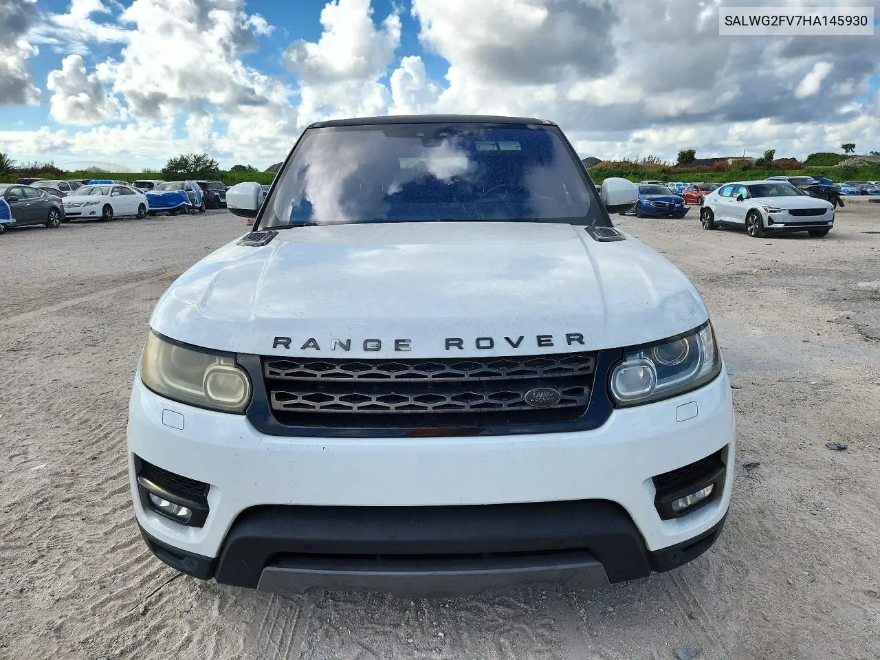 2017 LAND ROVER RANGE ROVER SPORT VIN SALWG2FV7HA145930 — фото 5