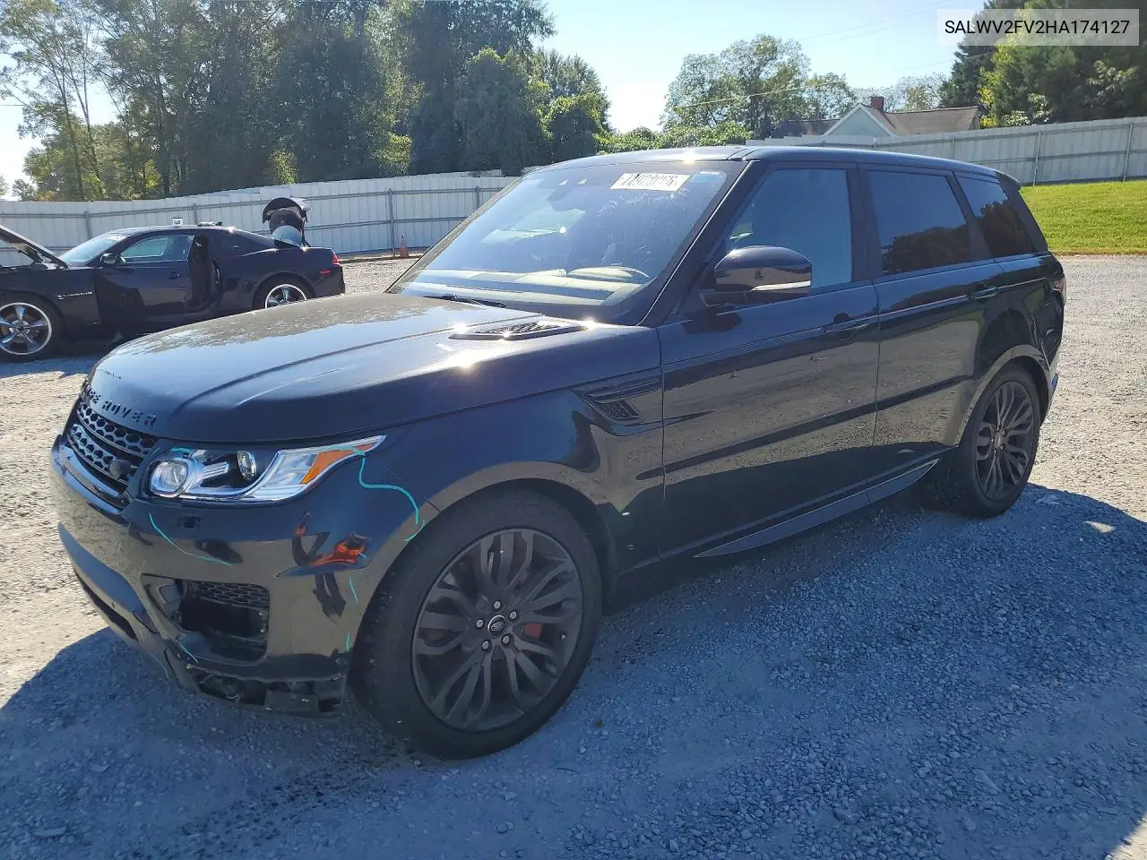 LAND ROVER RANGE ROVER SPORT 2017, VIN SALWV2FV2HA174127