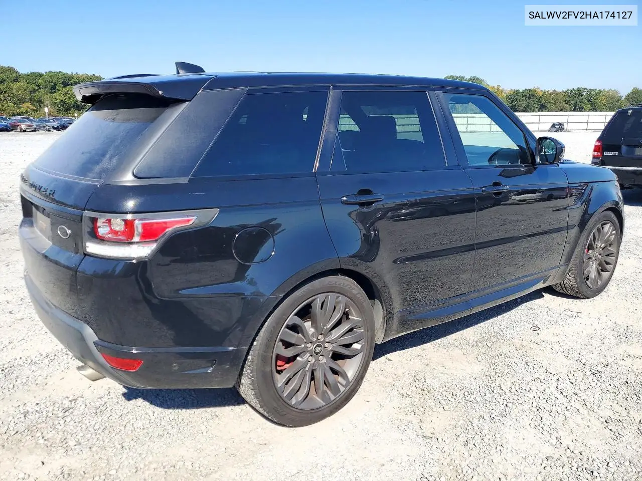 2017 LAND ROVER RANGE ROVER SPORT VIN SALWV2FV2HA174127 — фото 3