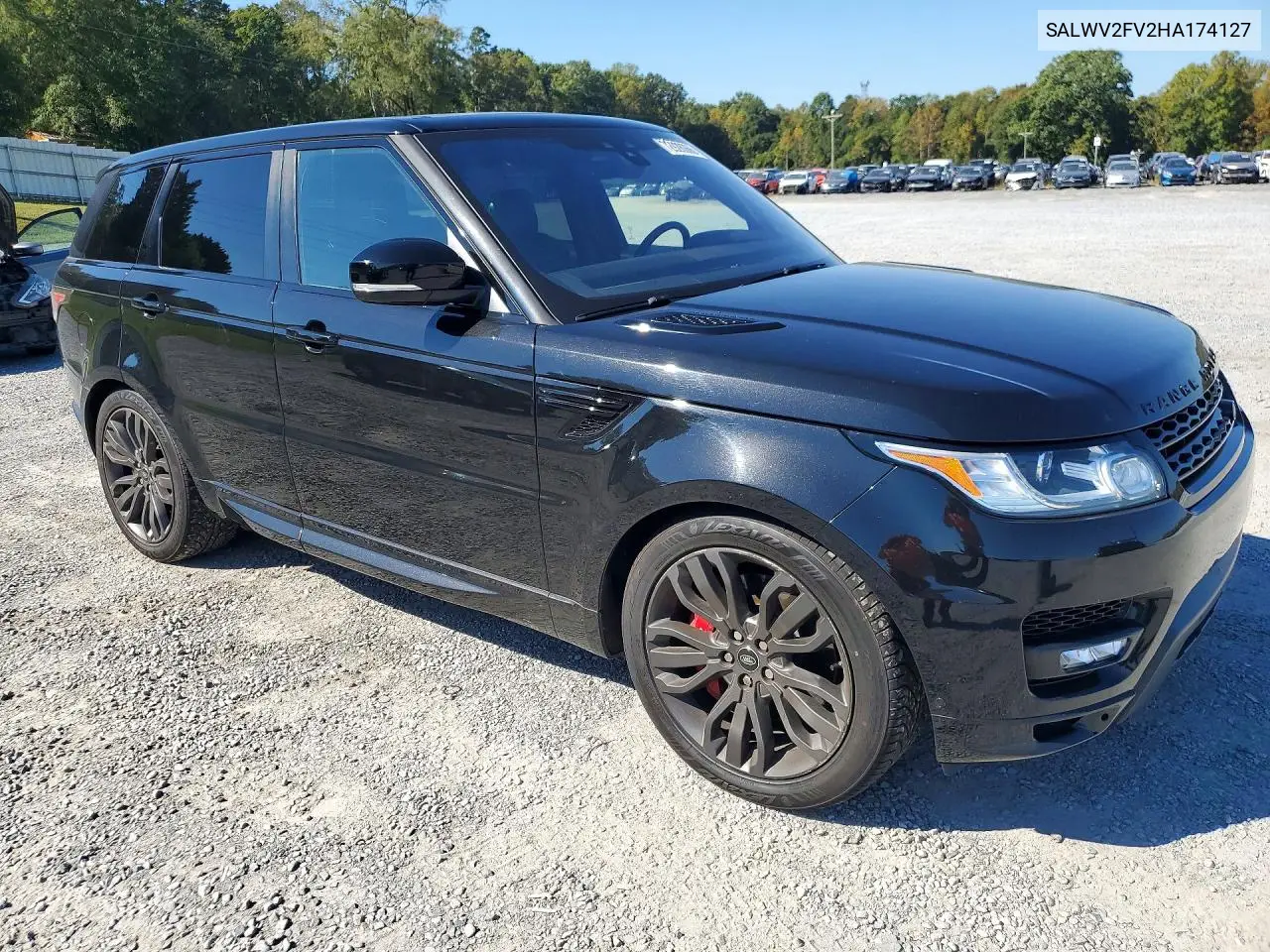 2017 LAND ROVER RANGE ROVER SPORT VIN SALWV2FV2HA174127 — фото 4