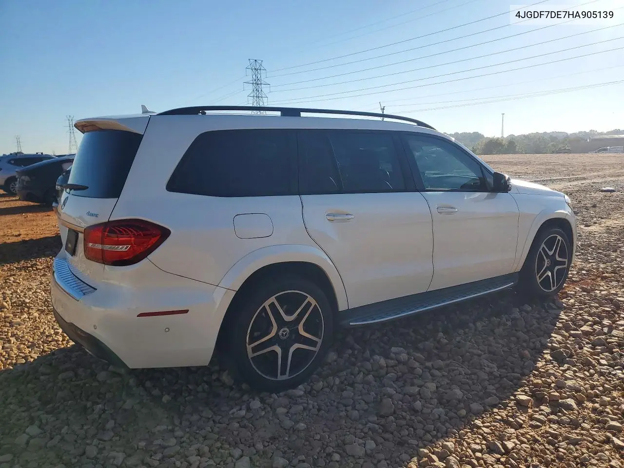 2017 MERCEDES GLS-KLASSE VIN 4JGDF7DE7HA905139 — фото 3