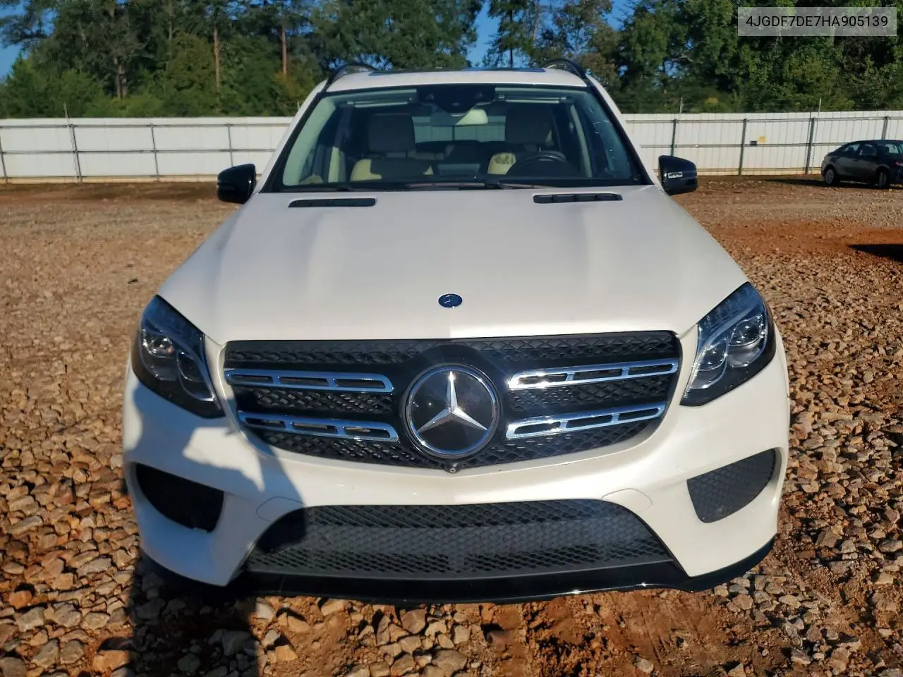 2017 MERCEDES GLS-KLASSE VIN 4JGDF7DE7HA905139 — фото 5