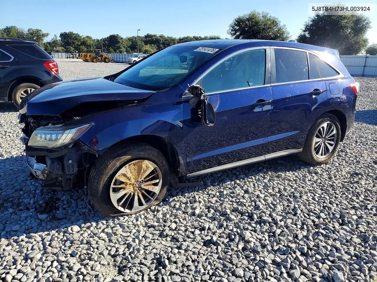 ACURA RDX 2017, VIN 5J8TB4H73HL003924