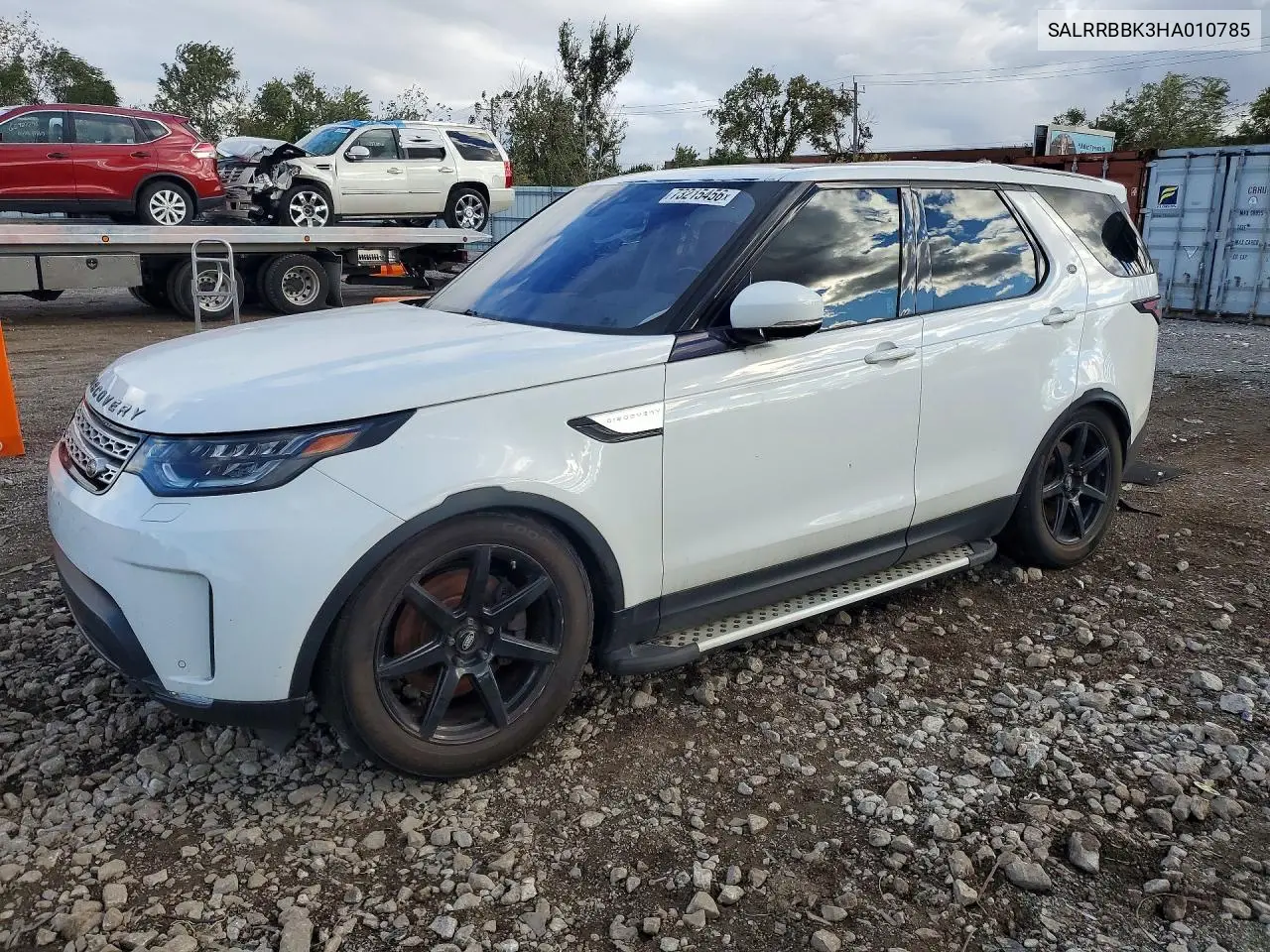 LAND ROVER DISCOVERY 2017, VIN SALRRBBK3HA010785