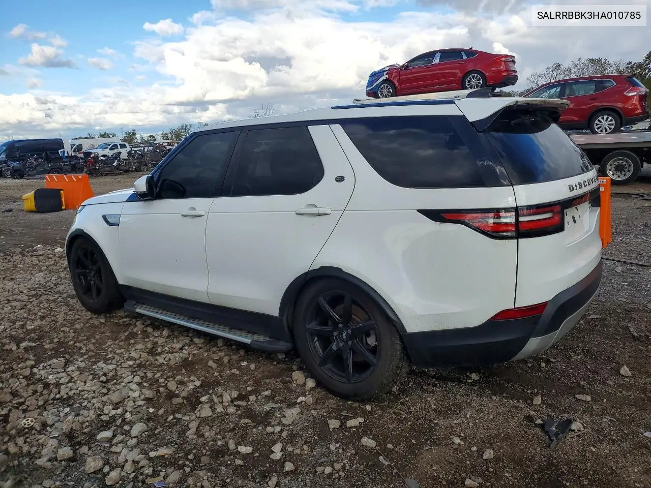 2017 LAND ROVER DISCOVERY VIN SALRRBBK3HA010785 — фото 2