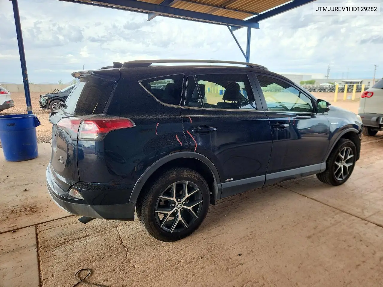 2017 TOYOTA RAV 4 VIN JTMJJREV1HD129282 — фото 3