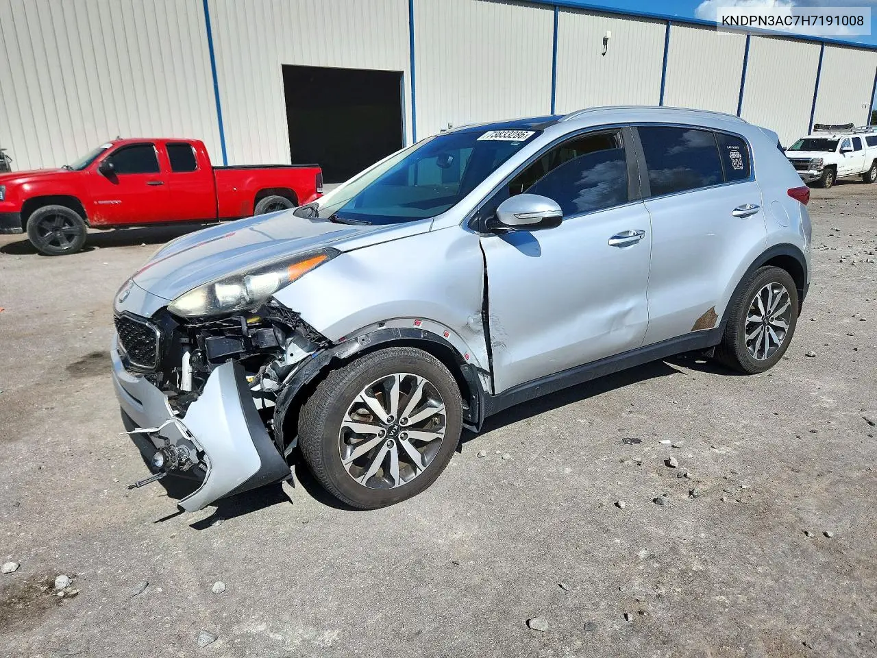 KIA SPORTAGE 2017, VIN KNDPN3AC7H7191008