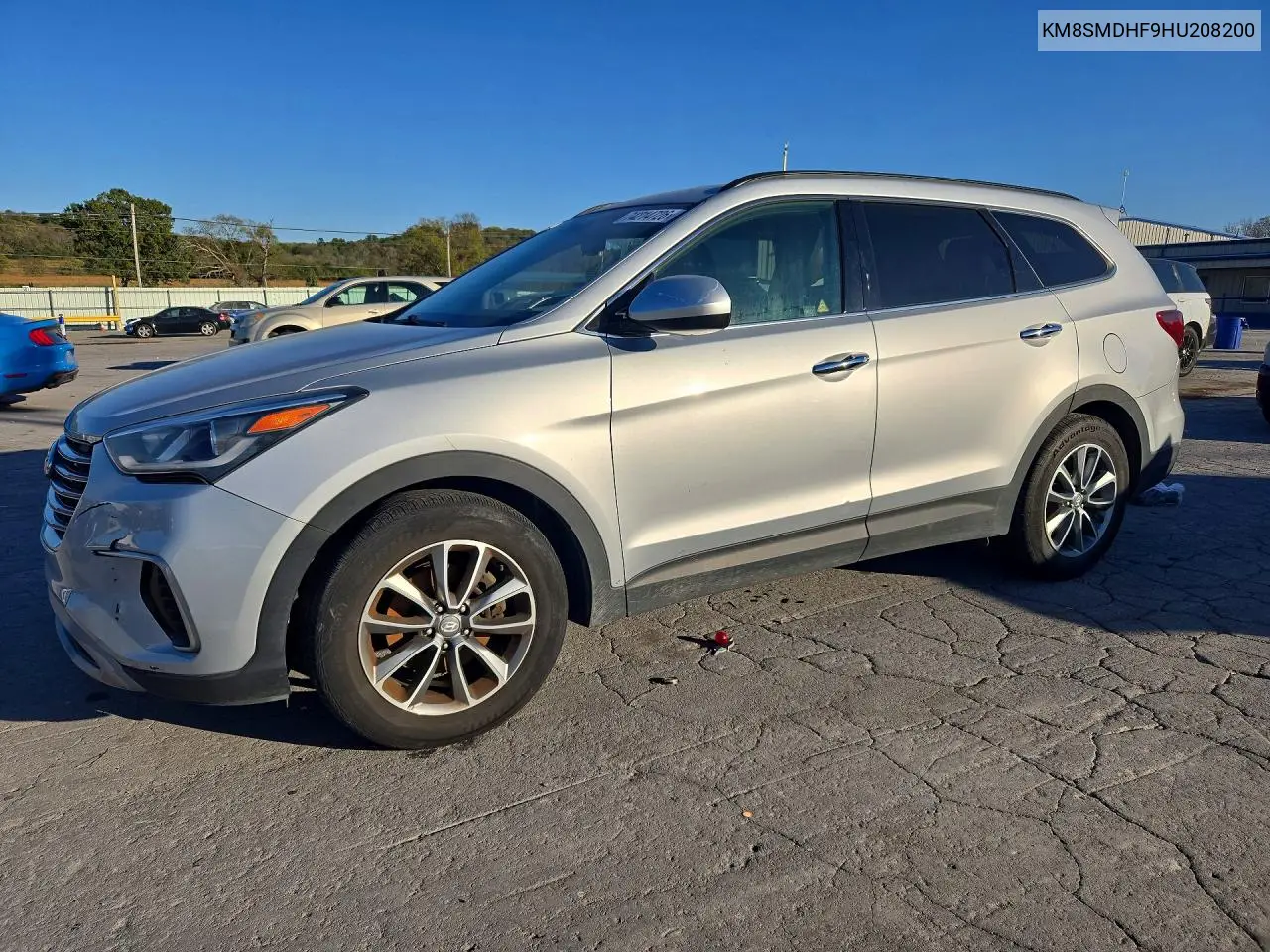 HYUNDAI SANTA FE 2017, VIN KM8SMDHF9HU208200
