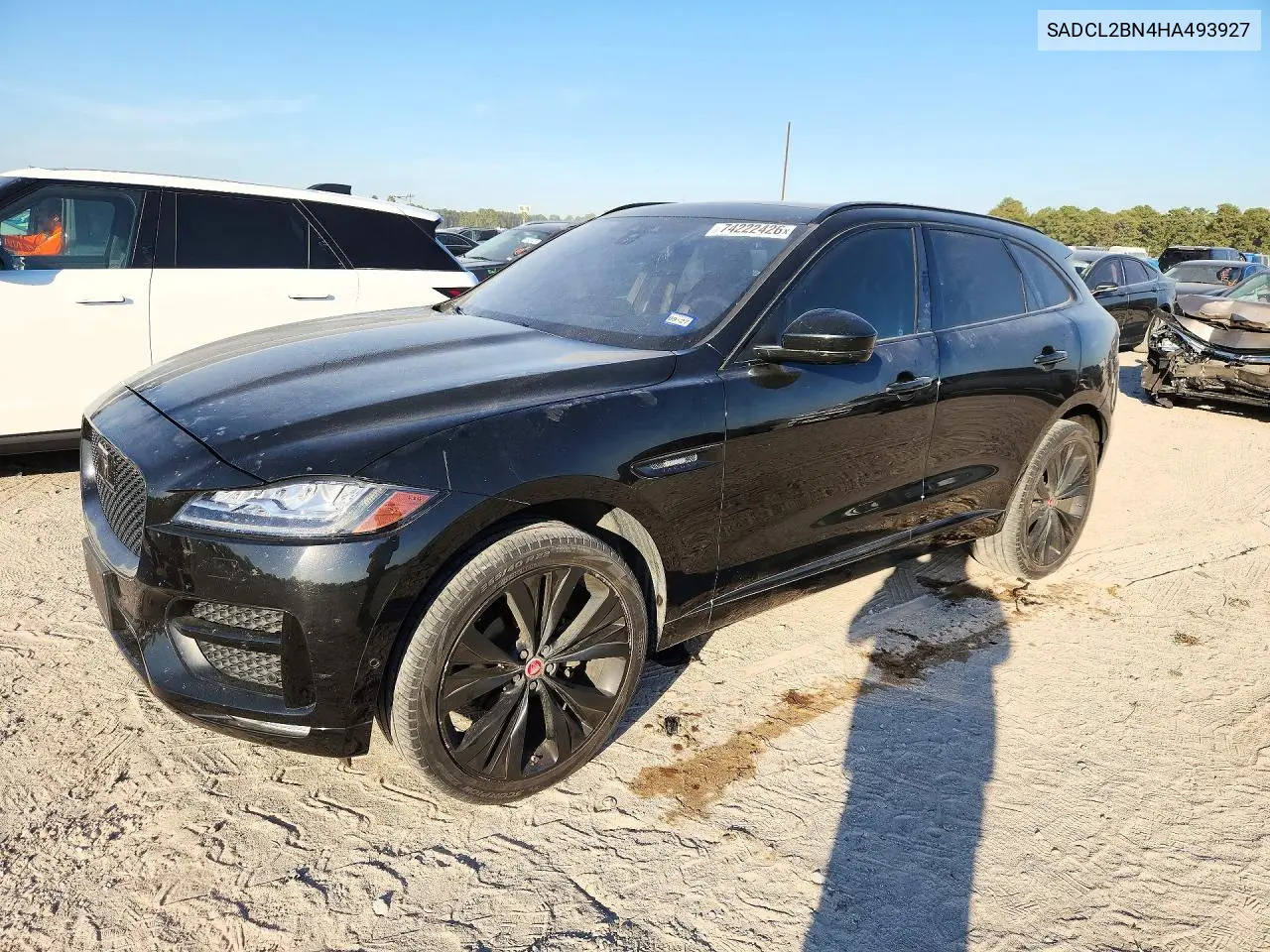 JAGUAR F-PACE 2017, VIN SADCL2BN4HA493927