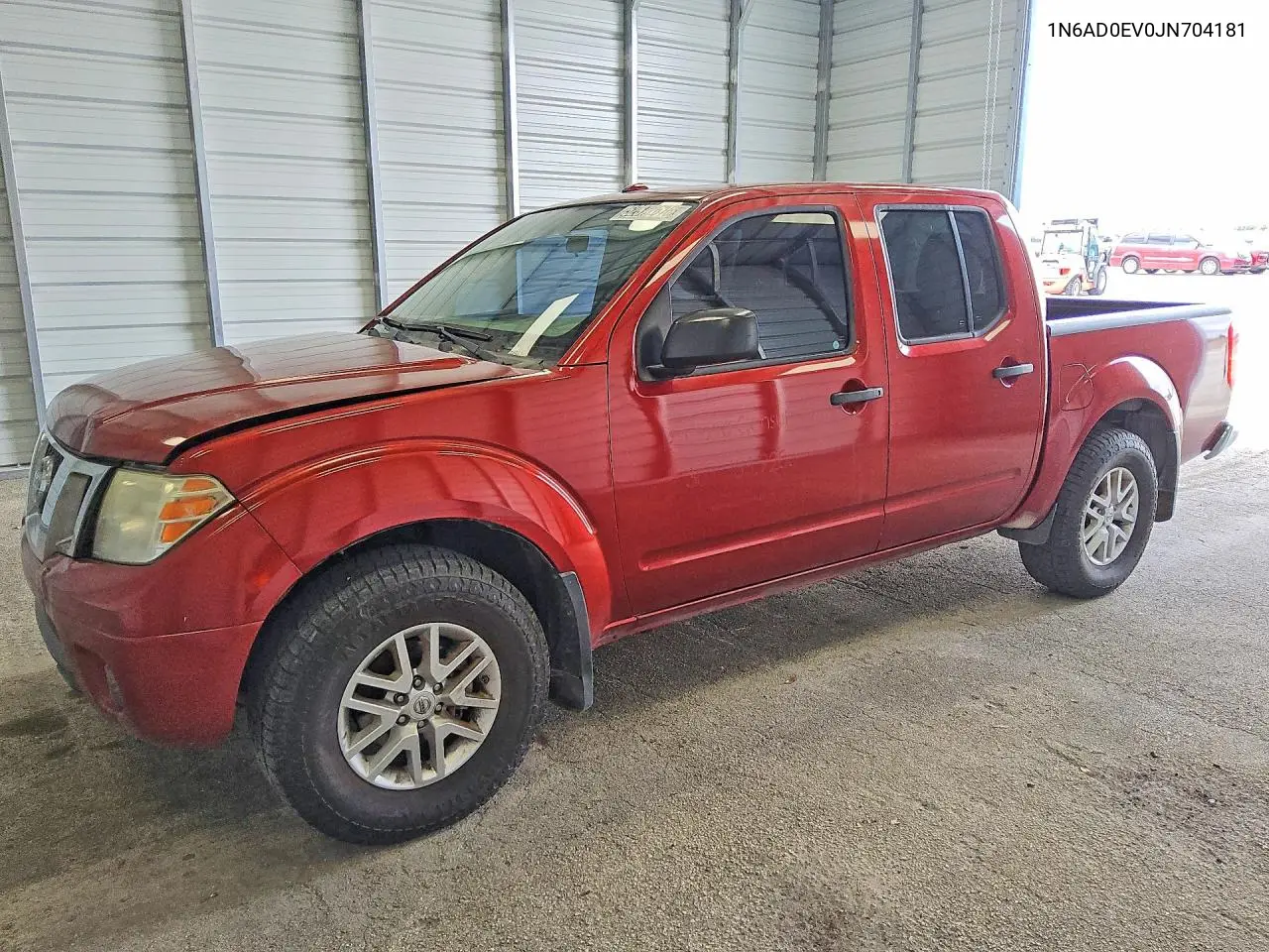 NISSAN NAVARA (FRONTIER) 2018, VIN 1N6AD0EV0JN704181