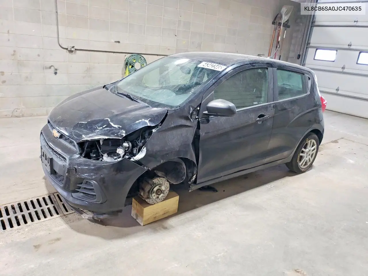 CHEVROLET SPARK 2018, VIN KL8CB6SA0JC470635