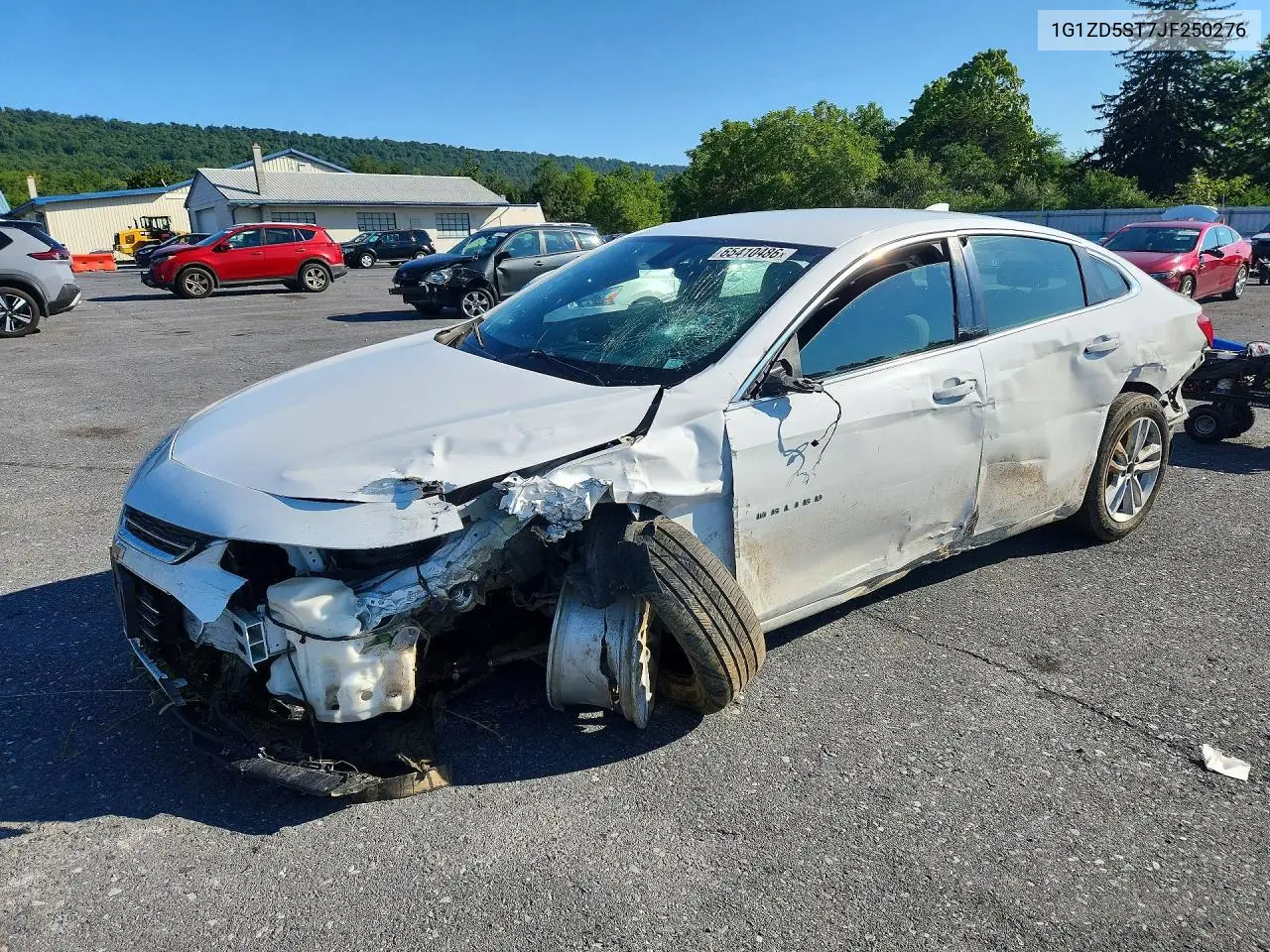 CHEVROLET MALIBU 2018, VIN 1G1ZD5ST7JF250276